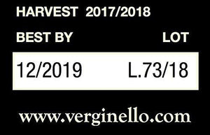 Verginello Premium Extra Virgin Olive Oil from Sicily, 16.9oz (500ml)